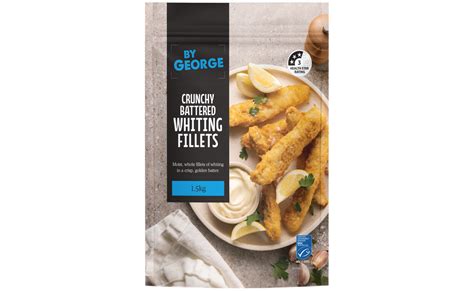 By George Crunchy Battered Whiting Fillets Kb Seafood Co