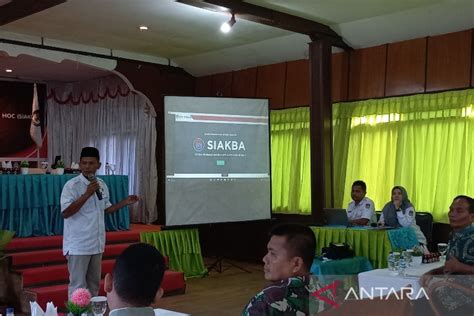 Kpu Tapsel Sosialisasi Aplikasi Siakba Antara News Sumatera Utara