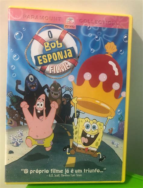 Dvd Bob Esponja O Filme Imperdível Filme e Série Dvd Usado 80917884