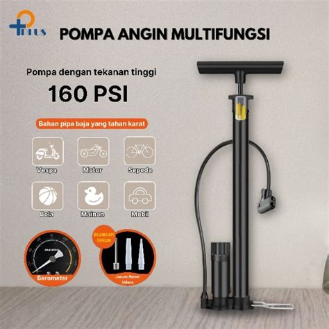 Jual High Pressure Pompa Angin Portable Sepeda Motor Dan Mobil Tabung