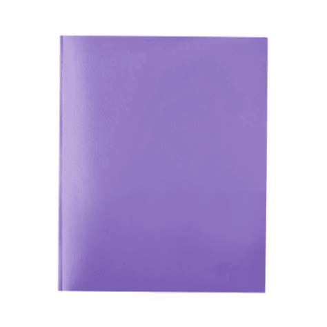 Folders with Pockets and Prong with Fasteners, Durable Plastic Pocket