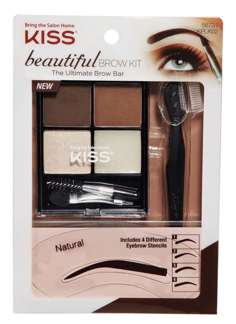 Kiss Ever Ez Beautiful Brow Kit Shop Brow Pencils And Powder At H E B