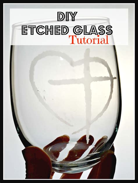 Diy Etched Glass Easy Step By Step Tutorial Leap Of Faith Crafting