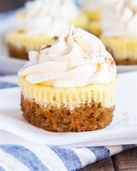 Mini Carrot Cake Cheesecakes Like Mother Like Daughter