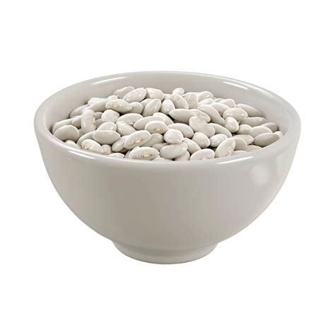 White Butter Beans On Transparent Background 47085325 Png