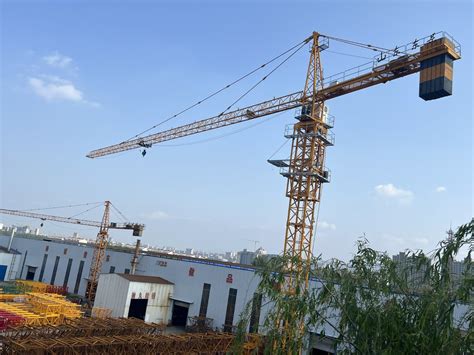 6013 8ton Self Erecting Hammer Head Construction Tower Crane Tower