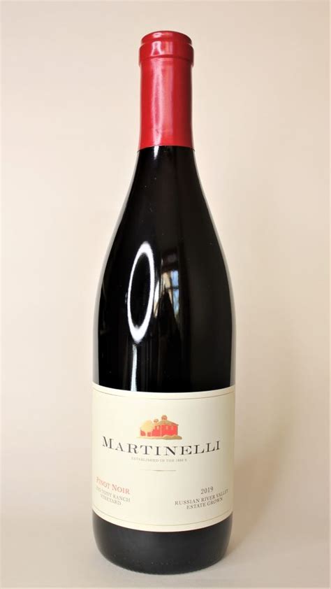 Martinelli Pinot Noir Zio Tony Ranch FINE WINE ONLINE At Falling