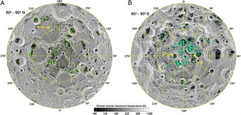 Eis An Den Polen Des Mondes Lieferte Der Orbiter Chandrayaan 1 Den