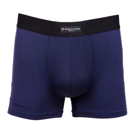 Cueca Boxer Poliéster Lisa Lingerie BR Atacado para Revenda