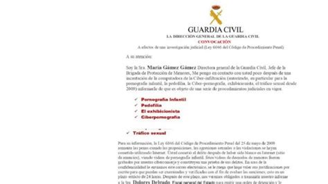 La Guardia Civil alerta de una campaña de correos fraudulentos que