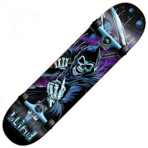 Blind Skateboards Cosmic Reaper Complete Skateboard 7 6 SKATEBOARDS