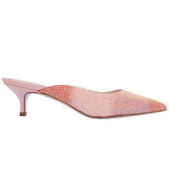 Rene Caovilla Vivienne Mm Crystal Embellished Pumps Brand Size