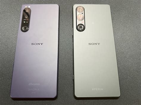 Xperia 1 V Simフリー版公開市場版 Xq Dq44を購入したので、xperia 1 Iv ドコモ版so 51cとの使用感の