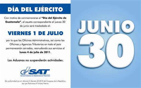 Oficina Profesional Contable Opc Asueto 30 De Junio