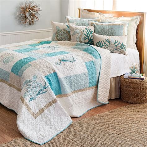 The Saltwater Serenity Bedding Collection From By C And F Has A Color