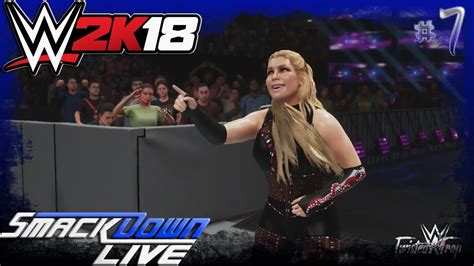 Wwe 2k18 Womens Universe Mode 7 Hart Attack Ps4 Youtube