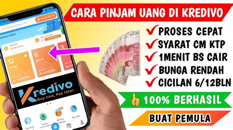 Cara Pinjam Uang Di Kredivo Pinjaman Online Mudah Cair Youtube