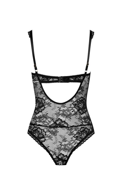 Black Lace Bodysuit Cadolle