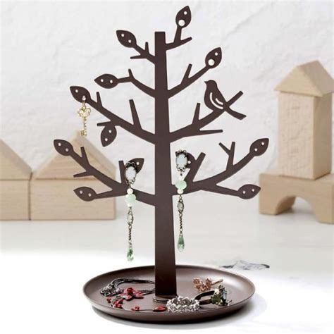 Porte Bijoux Arbre Marron Achat Vente Présentoir Bijoux Porte