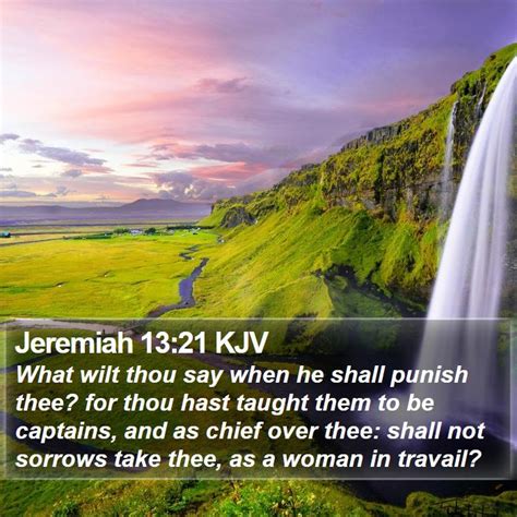 Jeremiah 1321 Kjv Bible Verse Images