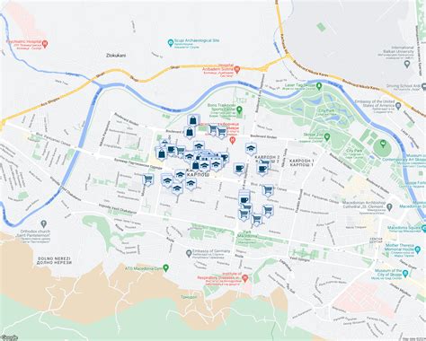 Skopje SK - Walk Score
