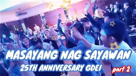 Masayang Nag Sayawan Gdei Edjsamridervlog Youtube