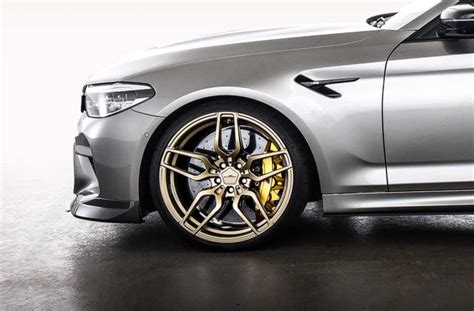 AC Schnitzer Wheel Tyre Set AC4 Forged Techgold Michelin For BMW M5