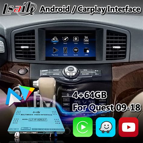 Lsailt Android Carplay Interface For Nissan Quest E With Wireless