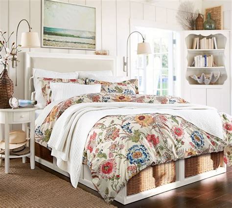 Reagan Floral Duvet Cover And Sham Pottery Barn