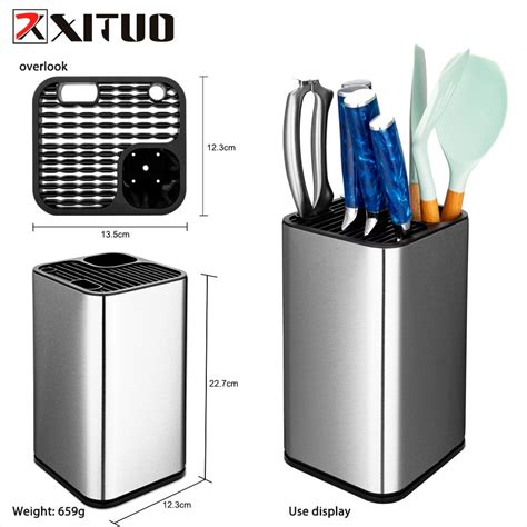 Xituo Support De Cuisine En Acier Inoxydable Outil De Rangement De