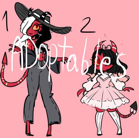 Helluva Boss Adoptable Imps by Reikoi-girl on DeviantArt