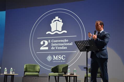 Conven O Internacional De Vendas Da Msc Capacita Agentes A Bordo Do