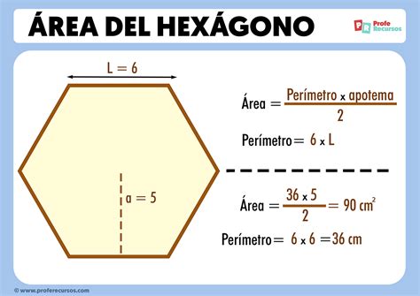 Formula Para Calcular El Perimetro De Un Hexagono Regular Catalog Library