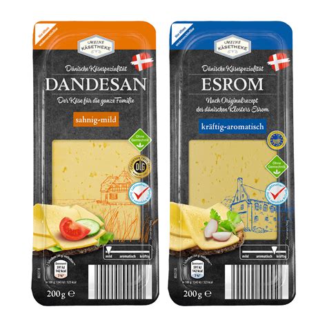 MEINE KÄSETHEKE Dänischer Schnittkäse günstig bei ALDI Nord