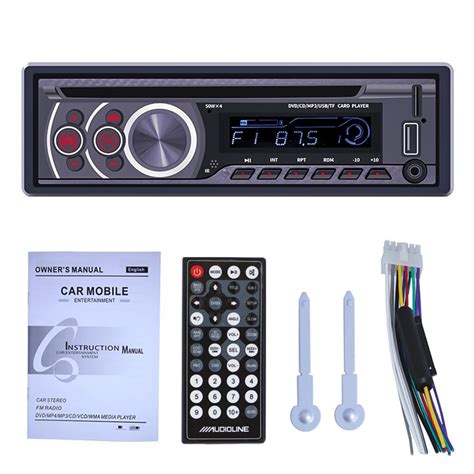 Podofo 12V CD Player 1 Din Universal Car MP3 Player Autoradio Bluetooth