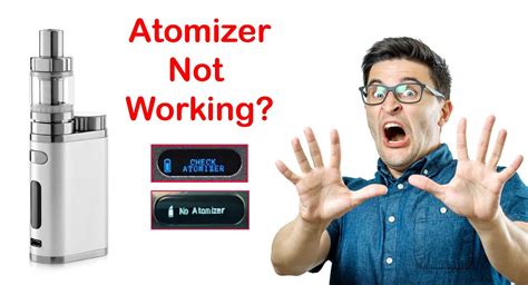 Why Your Vape Displays No Atomizer Or Check Atomizer