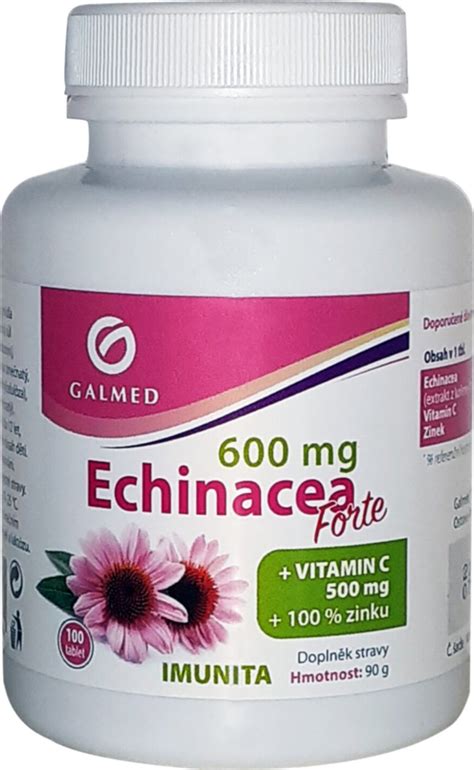 Galmed Echinacea Forte Vitamin C Zinek Tbl Od K Zbozi Cz