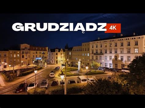 Grudziądz Poland 4K Tramwaj Widmo i Opustoszałe Miasto 2024 Lonely