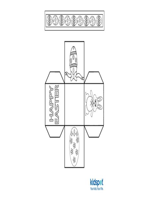 Easter Egg Basket Template - Edit, Fill, Sign Online | Handypdf