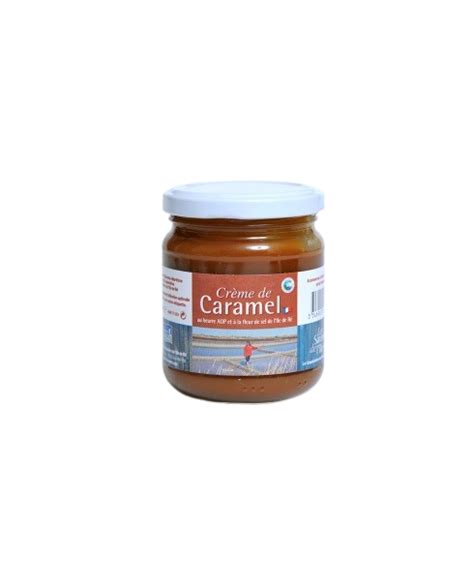 Crème De Caramel Au Beurre AOP Et Au Sel De L Île De Ré 240g La