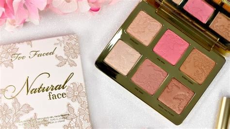 Too Faced Natural Face Palette Review Swatches