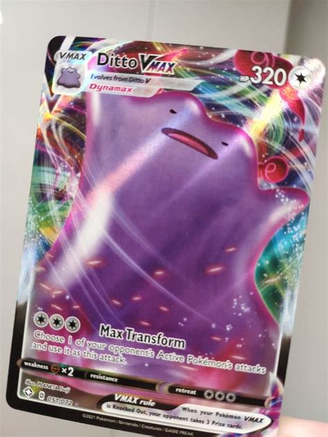 Pokemon Ditto VMAX Holo Shining Fates Kaufen Auf Ricardo