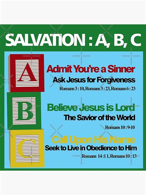 Printable Abc Of Salvation