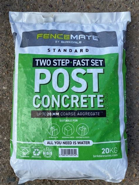 Rapid Set Concrete Gilks Fencing