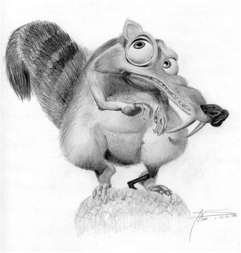 Scrat - Ice Age 2 by darksummit