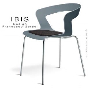 Tabouret design IBIS pour îlot central de cuisine assise coque