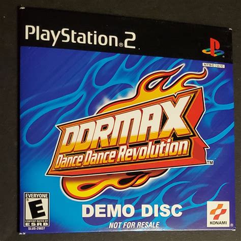 Playstation Ddrmax Dance Dance Revolution Demo Disc Konami Ps Very