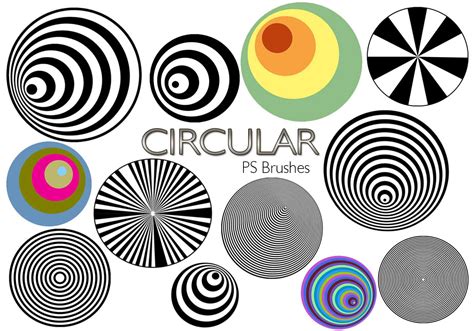 20 Circular PS Brushes Abr Vol 3 Free Photoshop Brushes At Brusheezy