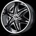 Diablo Wheels Elite Chrome Black