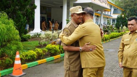 Plt Bupati Langkat Syah Afandin Dukung Pelantikan Persatuan Menembak